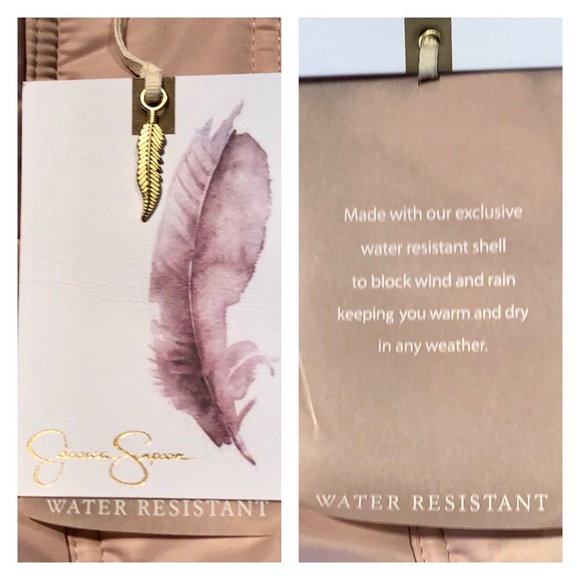 JESSICA SIMPSON Blush Sherpa Hooded Anorak Jacket - Picture 7 of 16